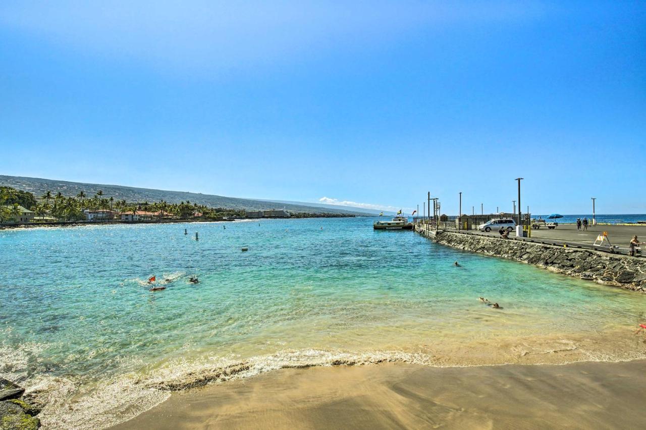 Breezy Condo With Screened Lanai In Kailua-Kona! Exterior photo