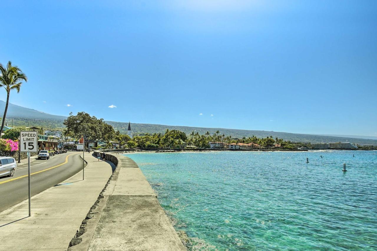 Breezy Condo With Screened Lanai In Kailua-Kona! Exterior photo